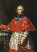 Pompeo Batoni, Portrait of Cardinal Jean Francois Joseph de Rochechouart